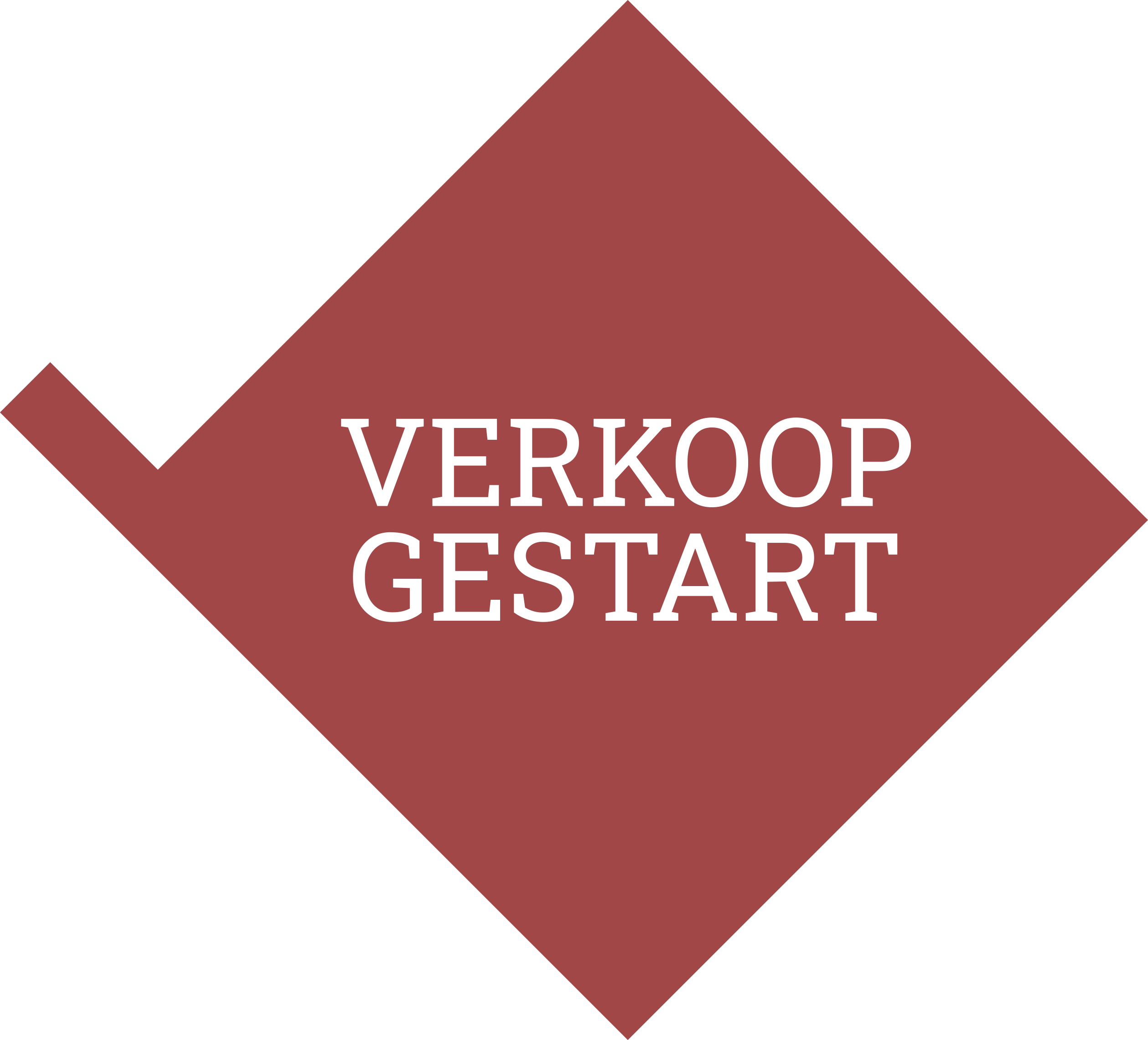 Verkoop gestart